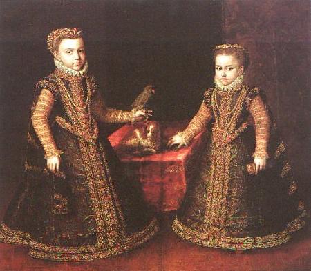 Sofonisba Anguissola Infantas Isabella Clara Eugenia and Catalina Micaela